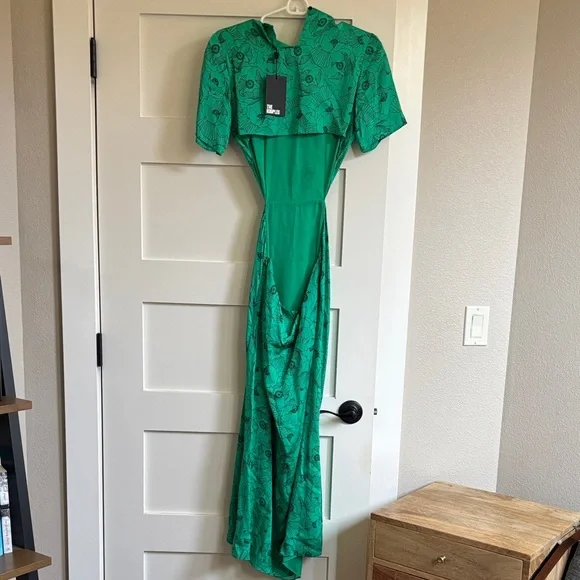 The Kooples Emerald Floral Maxi Dress - New with tags - Picture 4 of 5